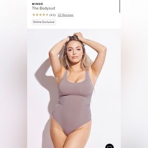 Nude/mauve Bodysuit, M/L